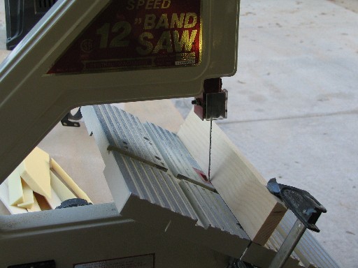 Bandsaw Setup